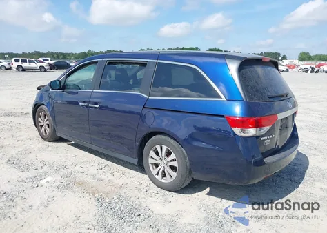 2015 Honda Odyssey Ex-L from USA, damaged, VIN 5FNRL5H66FB100344